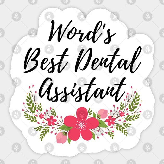 dental assistant Sticker by Mdath